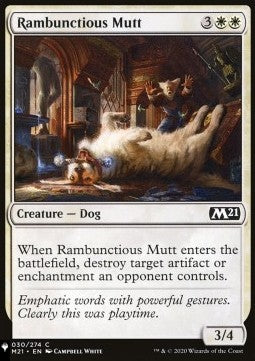 Rambunctious Mutt - Mystery Booster 2: Reprints from Across Magic's History (Common)