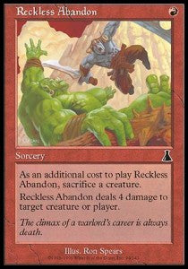 Reckless Abandon - Urza's Destiny (Common) [UDS-94]