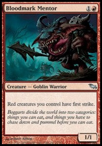 Bloodmark Mentor - Shadowmoor (Uncommon) [SHM-83]