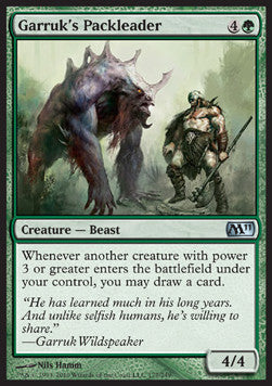 Garruk's Packleader - Magic 2011 (Uncommon) [M11-177]