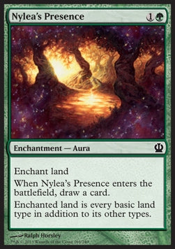 Nylea's Presence - Theros (Common) [THS-169]