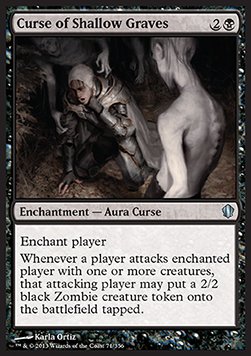 Curse of Shallow Graves - Commander 2013 (Uncommon) [C13-71]