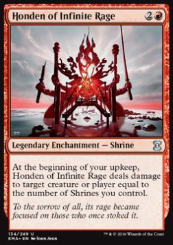 Honden of Infinite Rage⁣ - Eternal Masters⁣ (Uncommon)⁣ [134]