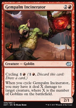 Gempalm Incinerator - Duel Decks: Merfolk vs. Goblins (Uncommon) [DDT-39]