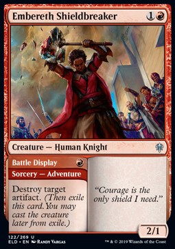 Embereth Shieldbreaker // Battle Display - Throne of Eldraine (Uncommon) [ELD-122]