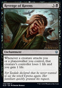 Revenge of Ravens - Throne of Eldraine (Uncommon) [ELD-104]