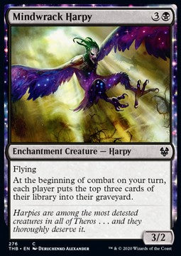Mindwrack Harpy - Theros Beyond Death: Extras (Common) [XTHB-276]