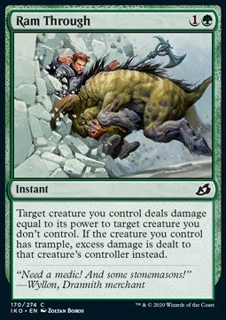 Ram Through - Ikoria: Lair of Behemoths (Common) [IKO-170]