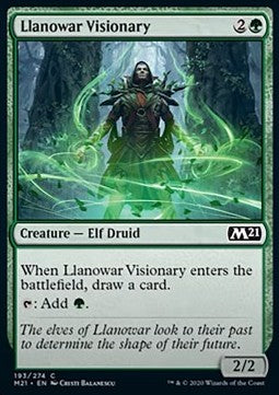 Llanowar Visionary⁣ - Core 2021⁣ (Common)⁣ [193]