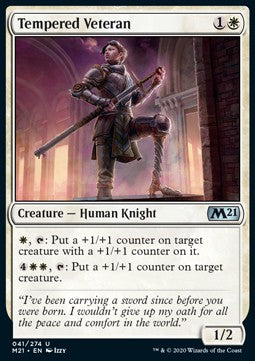 Tempered Veteran⁣ - Core 2021⁣ (Uncommon)⁣ [41]