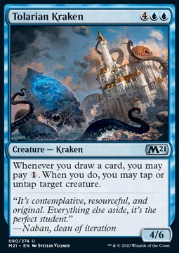 Tolarian Kraken - Core 2021 (Uncommon) [M21-80]