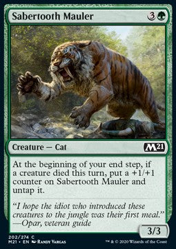 Sabertooth Mauler⁣ - Core 2021⁣ (Common)⁣ [202]