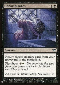 Unburial Rites - The List (Uncommon) [ZNL-122]