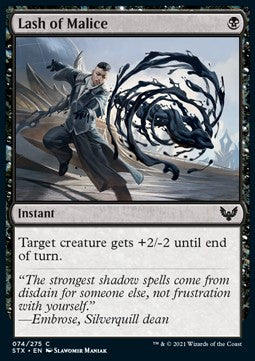 Lash of Malice - Strixhaven: School of Mages (Common) [STX-74]