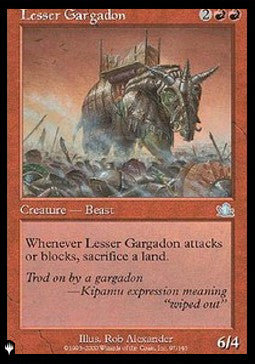 Lesser Gargadon - The List (Uncommon) [ZNL-97]
