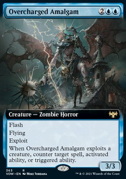 Overcharged Amalgam⁣ - Innistrad: Crimson Vow: Extras⁣ (Rare)⁣ [363]