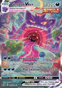 Gengar VMAX⁣ - Fusion Strike⁣ (Secret Rare)⁣ [271]