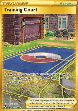 Training Court⁣ - Fusion Strike⁣ (Secret Rare)⁣ [282]