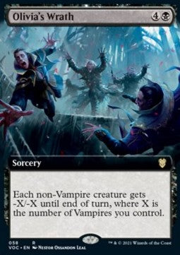 Olivia's Wrath (V.2)⁣ - Commander: Innistrad: Crimson Vow⁣ (Rare)⁣ [58]