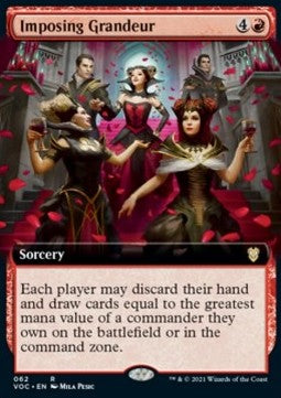 Imposing Grandeur (V.2)⁣ - Commander: Innistrad: Crimson Vow⁣ (Rare)⁣ [62]