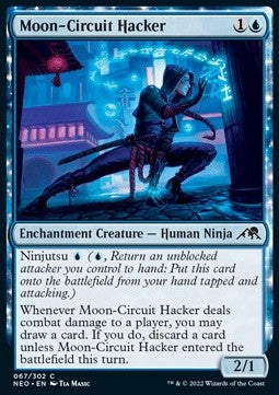 Moon-Circuit Hacker - Kamigawa: Neon Dynasty (Common) [NEO-67]