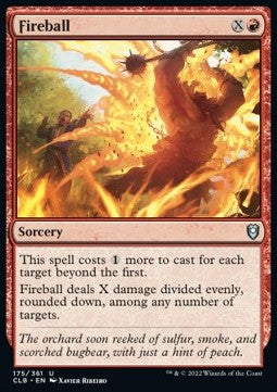 Fireball⁣ - Commander Legends: Battle for Baldur's Gate⁣ (Uncommon)⁣ [175]