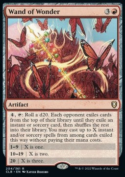 Wand of Wonder⁣ - Commander Legends: Battle for Baldur's Gate⁣ (Rare)⁣ [204]