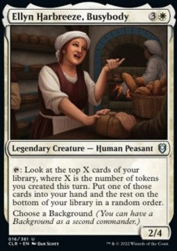 Ellyn Harbreeze, Busybody⁣ - Commander Legends: Battle for Baldur's Gate⁣ (Uncommon)⁣ [16]