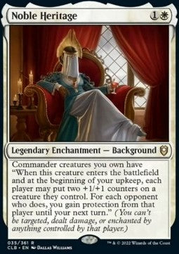 Noble Heritage⁣ - Commander Legends: Battle for Baldur's Gate⁣ (Rare)⁣ [35]
