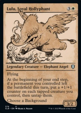 Lulu, Loyal Hollyphant (V.2)⁣ - Commander Legends: Battle for Baldur's Gate: Extras⁣ (Uncommon)⁣ [379]