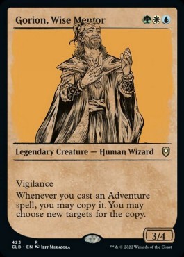 Gorion, Wise Mentor (V.2)⁣ - Commander Legends: Battle for Baldur's Gate: Extras⁣ (Rare)⁣ [423]