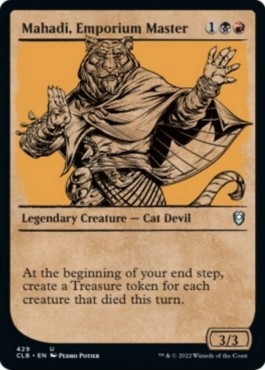 Mahadi, Emporium Master (V.2)⁣ - Commander Legends: Battle for Baldur's Gate: Extras⁣ (Uncommon)⁣ [429]