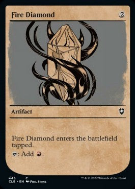 Fire Diamond (V.2)⁣ - Commander Legends: Battle for Baldur's Gate: Extras⁣ (Common)⁣ [445]