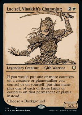 Lae'zel, Vlaakith's Champion (V.2)⁣ - Commander Legends: Battle for Baldur's Gate: Extras⁣ (Rare)⁣ [378]