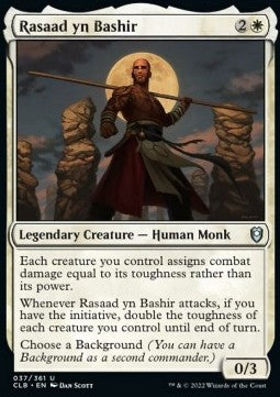Rasaad yn Bashir⁣ - Commander Legends: Battle for Baldur's Gate⁣ (Uncommon)⁣ [37]
