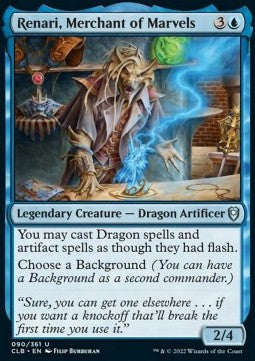 Renari, Merchant of Marvels⁣ - Commander Legends: Battle for Baldur's Gate⁣ (Uncommon)⁣ [90]