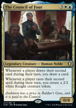 The Council of Four⁣ - Commander Legends: Battle for Baldur's Gate⁣ (Rare)⁣ [271]