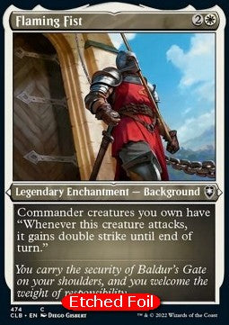 Flaming Fist (V.1)⁣ - Commander Legends: Battle for Baldur's Gate: Extras⁣ (Common)⁣ [474]