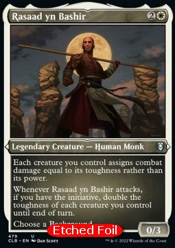 Rasaad yn Bashir (V.1)⁣ - Commander Legends: Battle for Baldur's Gate: Extras⁣ (Uncommon)⁣ [479]