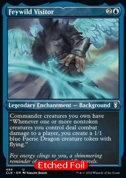 Feywild Visitor (V.1)⁣ - Commander Legends: Battle for Baldur's Gate: Extras⁣ (Uncommon)⁣ [484]