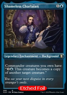 Shameless Charlatan (V.1)⁣ - Commander Legends: Battle for Baldur's Gate: Extras⁣ (Rare)⁣ [488]