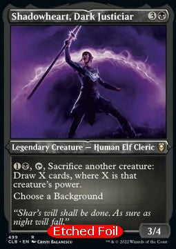 Shadowheart, Dark Justiciar (V.1)⁣ - Commander Legends: Battle for Baldur's Gate: Extras⁣ (Rare)⁣ [499]