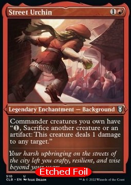 Street Urchin (V.1)⁣ - Commander Legends: Battle for Baldur's Gate: Extras⁣ (Uncommon)⁣ [510]