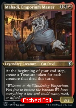 Mahadi, Emporium Master (V.1)⁣ - Commander Legends: Battle for Baldur's Gate: Extras⁣ (Uncommon)⁣ [540]