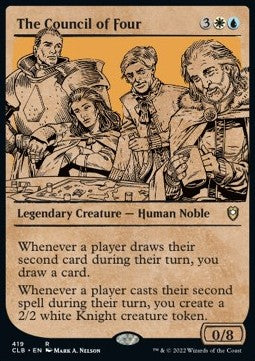 The Council of Four (V.2)⁣ - Commander Legends: Battle for Baldur's Gate: Extras⁣ (Rare)⁣ [419]
