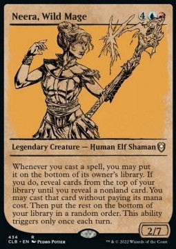 Neera, Wild Mage (V.2)⁣ - Commander Legends: Battle for Baldur's Gate: Extras⁣ (Rare)⁣ [434]