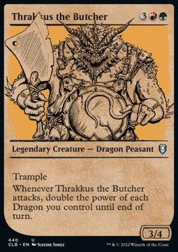 Thrakkus the Butcher (V.2)⁣ - Commander Legends: Battle for Baldur's Gate: Extras⁣ (Uncommon)⁣ [440]