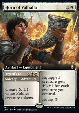 Horn of Valhalla // Ysgard's Call⁣ - Commander Legends: Battle for Baldur's Gate: Extras⁣ (Rare)⁣ [555]