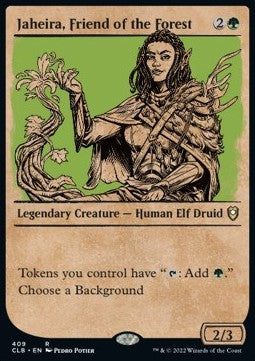 Jaheira, Friend of the Forest (V.2)⁣ - Commander Legends: Battle for Baldur's Gate: Extras⁣ (Rare)⁣ [409]
