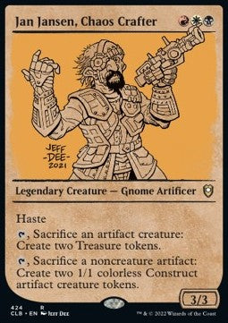 Jan Jansen, Chaos Crafter (V.2)⁣ - Commander Legends: Battle for Baldur's Gate: Extras⁣ (Rare)⁣ [424]